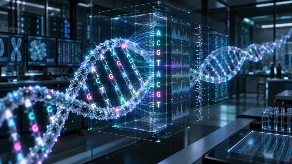 Genomic AI model analyzing DNA at single-nucleotide resolution