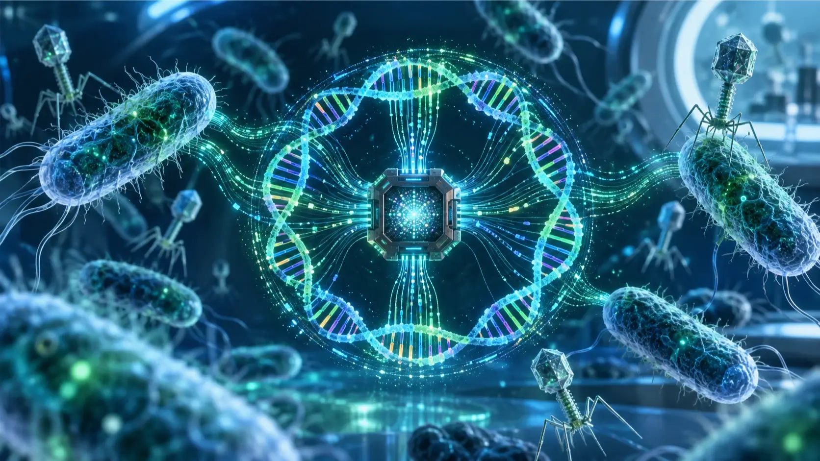 Evo 1 analyzing bacterial and bacteriophage genomes