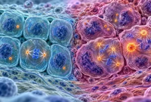 CenSegNet AI analyzing centrosome abnormalities in breast cancer tissue”