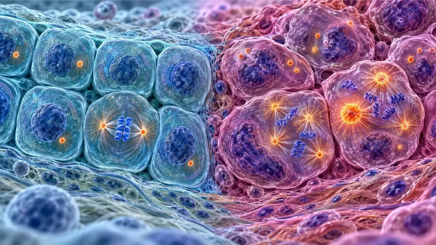 CenSegNet AI analyzing centrosome abnormalities in breast cancer tissue”